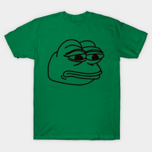 Sad Pepe the Frog Meme T-Shirt